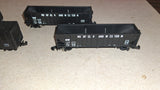 N Scale Norfolk & Western / Mobilgas Lot - 4 Running Cars + 2 Repair/Parts Cars