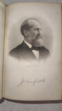 1881 Antique Book Life of President James A. Garfield Wm Ralston Balch Hubbard