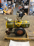 Vintage Marx Jolly Joe Army Car Jeep Tin Wind-Up Toy Collectible Retro 1950s