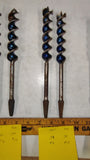 Vintage Irwin 13 Pc Auger Bit Set Complete in Original Wooden Box
