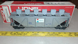 Lionel 6-9267 Alcoa Aluminum Covered Hopper O Gauge Train Car Boxed 634656
