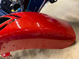 2016 Harley CVO Street rOAD Glide Front Fender Carbon Dust Electric Red FLHTKSE