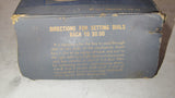 Vintage Northwest Pennsylvania Add-A-Coin Mechanical Register Bank with Box