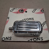 Covingtons Shifter Peg - Dimpled - Chrome | C1244-C Fits Harley Controls NIB