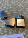 Windguard Silver Lighter Youngstown Ohio Mfg FAbricating Collectible Advertising