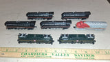 Lot 7 Hallmark Keepsake Lionel Train Ornaments Diecast Metal Santa Fe GG1 746