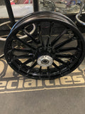 Black Roulette Front Wheel  Harley Touring 3.5x19 OEM Street Road glide FLH Ultr