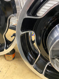 Harley 2009-22 Touring Electra Street Glide Airstrike Mag Wheels 18x3.5 16x5 Set