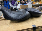08+ CVO Harley Touring Bagger Ultra Street Road Glide Solo Seat Pad FLH new t/o