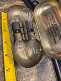 Vintage Mazda Eveready Auto Lamp Kit Case - Emergency bulbs Truck Hot Rod Displa