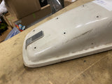 OEM Harley Panhead Shovelhead FLH Glide Vtg Saddlebag Lid White Electra Glide
