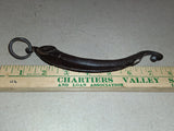 Antique Folding Sickle Tool - Collectible Hand Forged Iron Agricultural Relic