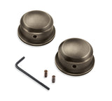 Brass Swingarm Pivot Bolt Covers Harley Softail Heritage Deluxe Fatboy 2008-^