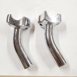 OEM Harley 4 1/2 Pullback Handlebar Risers Softail Dyna Sportster FXR Wide Glide