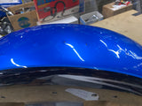 Harley Front Fender FLHX FLTR Blackbird 11 Blue Tide Road Glide Custom touring F