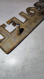 Vintage Original 1947-1948 Chevrolet Thriftmaster Hood Side Emblem OEM 3683134