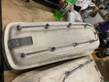 OEM Harley Chrome Wire Trim mold Panhead Shovelhead FLH Glide Vtg Saddlebag Lid