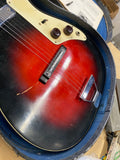 60's Holiday Harmony Stratotone Sunburst Electric guitar Restringed tuned!