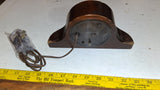 Sessions Model 3W Electric Mantle Desk Clock Vintage Wood Case Working Tested US