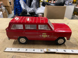 Tonka Fire Chief Jeep Truck Vintage 1960 Metal Toy Red Collector's Item