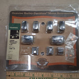 HARLEY OEM SWITCH CAP KIT Chrome 71802-03 ULTRA CLASSIC TOURING FLH GLIDE 96-13