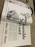 MOTOR Magazine Annual Show January 1932 Vintage Car Illustrated Auto Advertising