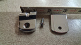 Harley-Davidson Chrome Clutch Cable Clip Kit - Part 91360-03 2000 Up Softail
