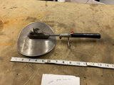 Vintage Vischer Pressure Cooker Lid Metal Black Handle Locking Valve Assembly