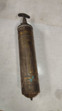 Vintage Pyrene Brass 1 Quart Automobile Hand Pump Fire Extinguisher