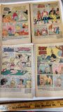 Vintage Comic Book Lot 18 Issues Coverless Bronze Age DC Archie Harvey Readers