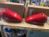 1999 FXST LAZER RED PEARL Gas Fuel Tanks NOS OEM Factory Harley Softail Evo Fact