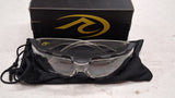 Bi-Focal Clear Lens Motorcycle Riding Glasses +2.5 Diopter Foam Padded CL250N