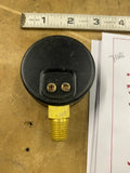 USG PSI Pressure Gauge 0-100 AMETEK water air 2" Brass