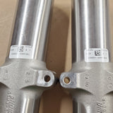 Harley Chrome Lower Fork Sliders 2014-'23 Touring Street Road Glide 45500171 OEM