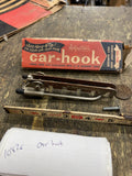 Vintage All-Car Adjustable Car Coat Hook Garment Hat Hanger Box Auto Acc Adverti