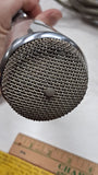 Vintage Knight KN 4550 Dynamic Cardioid Microphone Chrome 14ft Cable Untested