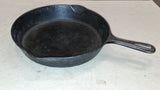 Vintage Griswold No 8 Cast Iron Skillet Small Logo 704 D Erie PA Flat Sits Flat