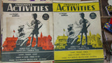 Vintage Childrens Activities Magazines Lot 1940s Home School Games Crafts