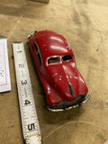 vtg Wyandotte pressed steel sedan toy car Auto Antique Red 30's Streamline Nash