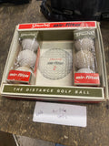 NOS Vintage Spalding Air-Flite 6 Golf Balls Boxed Set Liquid Center Distance Lot