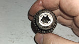 Vtg Supreme 1A 1/4 Drill Chuck 3/8-24 w Lathe Arbor Spindle Adapter USA No Key