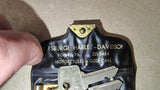 Vtg Pittsburgh Harley-Davidson Leather Key Case Holder Golf Cars 4-Hook