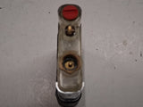 Vtg 1950s Ibelo Monopol Automatic Pocket Lighter Faux Leather Wrap West Germany