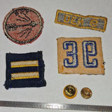Vintage BSA Cub Scout Patch Lot Den 6 Pack 36 Denner Pin Flaming Arrow Patrol