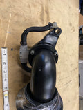 Black Spike Air Cleaner Kit  Harley Softail CV Keihn CArb Chopper Custom Evo FXS