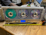Emerson MS3103 Triple Play 3 Disc CD Changer Speakers Minty Radio stereo Vtg