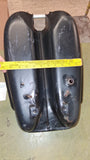 Vintage Ural Gas Fuel Tank Denim Black Knee pads 650 BMW DKW Cheng New T/O