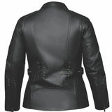 Juno Women's Leather Motorcycle Jacket XL