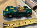 Marx 1960s MASERATI 1/32 Scale Slot Car Green #111 toy 60's Vintage racing indy