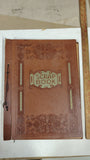 Vintage Old West Wanted Reward Posters Lot of 6 w/ Antique Scrapbook Album